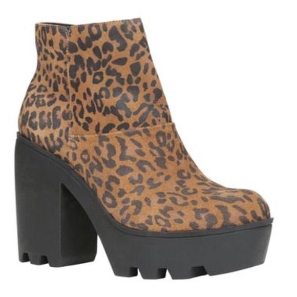 aldo leopard booties